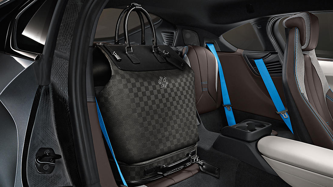 BMW i8 Electric Sports Car and Custom Set of Louis Vuitton Luggage -  SeaChange