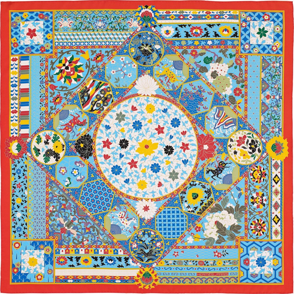 Iconic Hermès Scarves SeaChange Oceana