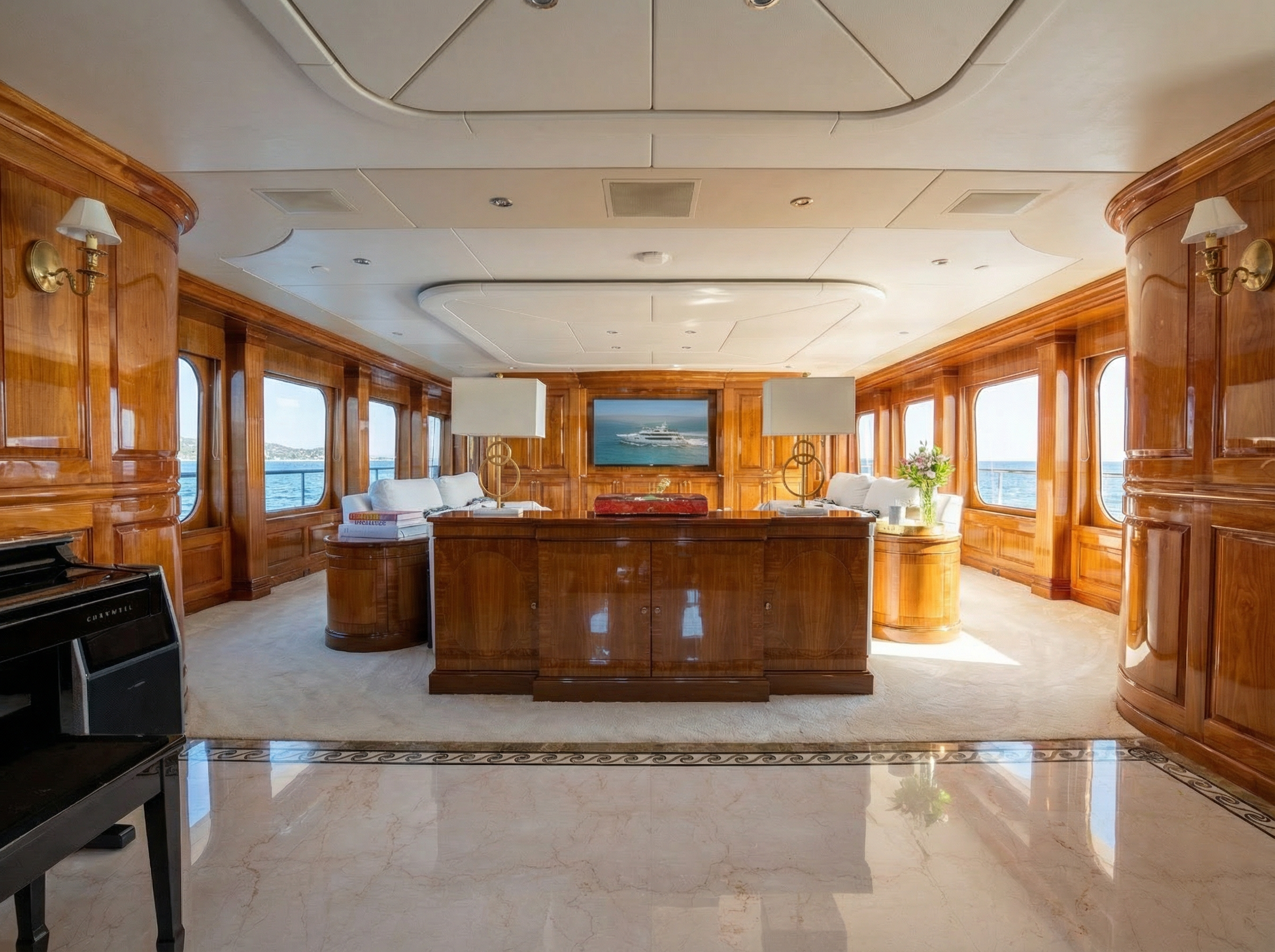 3. Main salon entrance